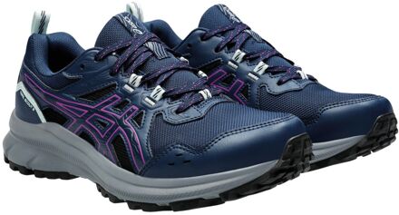 ASICS Trail Scout 3 Trailrunningschoenen Dames donkerblauw - paars - lichtblauw - 38