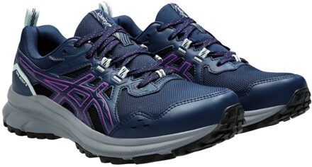 ASICS Trail Scout 3 Trailrunningschoenen Dames donkerblauw - paars - lichtblauw - 40 1/2