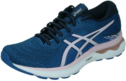 ASICS Women's GEL-NIMBUS 24 Running Shoes - Hardloopschoenen FRENCH BLUE/BARELY R - UK 7.5