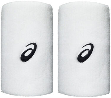 ASICS Wrist Band Long Zweetband wit - os