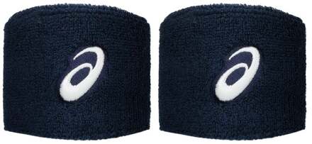 ASICS Wrist Band Pair Zweetband donkerblauw - os