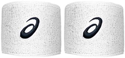 ASICS Wrist Band Pair Zweetband wit - os