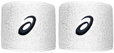 ASICS Wrist Band Pair Zweetband wit - os