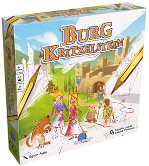 Asmodee ASM Burg Kritzelstein Bordspel