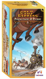 Asmodee Colt Express - Postkutschen & Pferde Bordspel