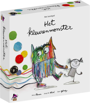 Asmodee Het kleurenmonster - bordspel