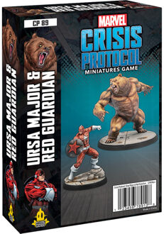 Asmodee Marvel Crisis Protocol: Ursa Major & Red Guardian Bordspel