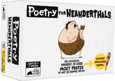 Asmodee Poetry for neanderthals - kaartspel