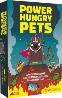 Asmodee Power Hungry Pets - Kaartspel