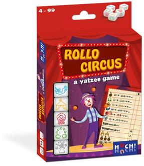 Asmodee Rollo dobbespel A Yahtzee game - Circus NL/FR