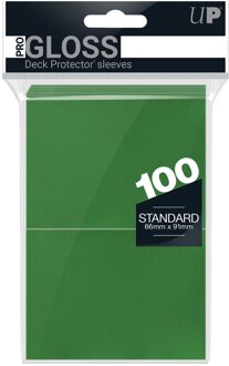 Asmodee Speelgoed | Kaartspel - Sleeves Green Solid 100