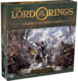 Asmodee The Lord of the Rings: Journeys in Middle Earth - Spreading War Bordspel