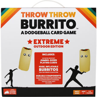 Asmodee Throw Throw Burrito - Extreme Outdoor kaartspel - 000