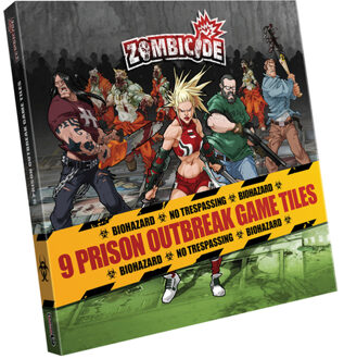 Asmodee Zombicide - Prison Outbreak (S. 2) Bordspel