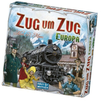 Asmodee Zug um Zug Europa Bordspel