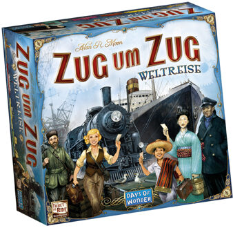 Asmodee Zug um Zug Weltreise Bordspel