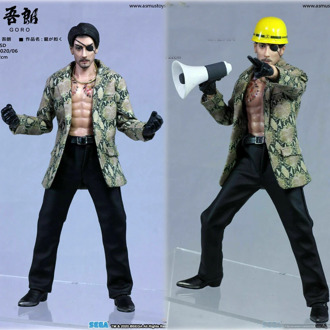 Asmus Toys YAKU02A 8'' MAJIMA GORO 22cm Japanese Action Figure Doll Set Model In Stock