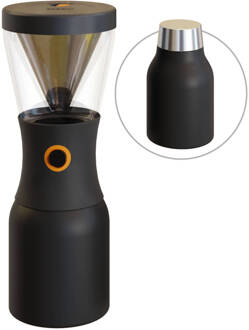 Asobu Cold Brew Insulated Portable Brewer - Stainless Steel Black