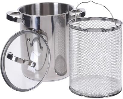 Aspergepan met glazen deksel - 4.2 liter