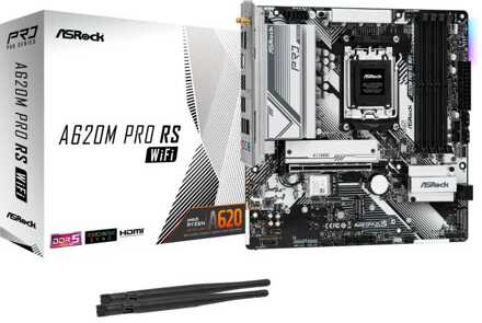Asrock A620M Pro RS WiFi Moederbord
