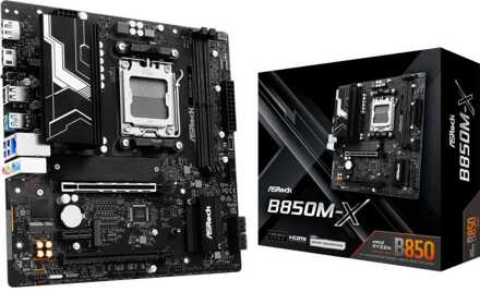 Asrock B850M-X Moederbord