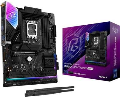 Asrock B860 Lightning WiFi Moederbord