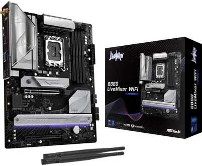 Asrock B860 LiveMixer WiFi Moederbord