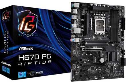Asrock H670 PG Riptide Moederbord