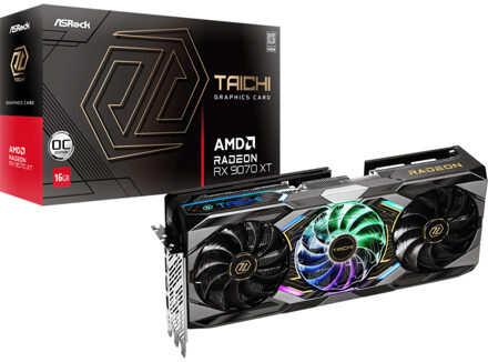 Asrock Radeon RX 9070 XT Taichi 16GB OC Grafische kaart