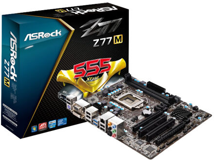Asrock Z77M Moederbord