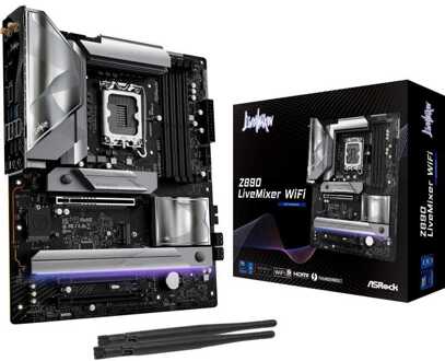 Asrock Z890 LiveMixer WiFi Moederbord