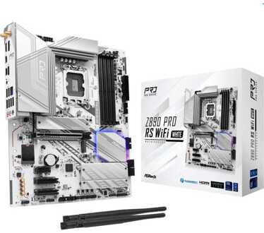 Asrock Z890 Pro RS WiFi White Moederbord