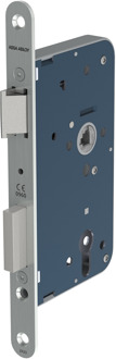 Assa abloy 2420 Deurslot | DM55mm | PC72mm | krukgat 8mm | voorplaat RVS 20x235mm afgerond | DR 1+3/2+4 - 7262011