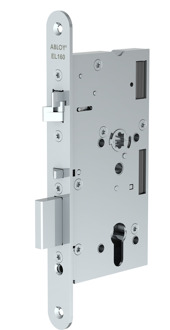 Assa abloy ABLOY EL160-20 Paniekdeurslot | zelfvergrendelend | DM65mm | PC72mm | voorplaat RVS 20x235mm afgerond | DR 1+3 - 10013773