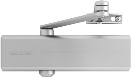 Assa abloy DC140 Design deurdranger EN 2/3/4 | inclusief arm | kleur zilver EV1. | 180-15 ° - A000307022