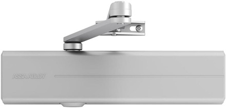 Assa abloy DC300 Design deurdranger EN 3-6 | met sluitvertraging | exclusief arm | kleur zilver EV1. | 180-15 ° - A000307034