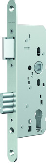 Assa abloy N1050 Deurslot | DM60mm | PC72mm | voorplaat RVS 20x235mm afgerond | staal vernikkelde dagschoot | DR 1+3/2+4 - 10049511