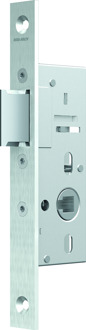 Assa abloy N1502 Loopslot | DM30mm | krukgat 8mm | voorplaat RVS 24x185mm rechthoekig | zamac vernikkelde dagschoot | DR 1+3/2+4 - 10049539