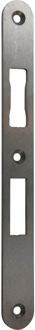 Assa abloy N6001 Sluitplaat | RVS 20x235x3mm afgerond| DR 1+2+3+4 - 10049718
