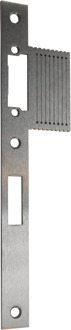 Assa abloy N6502 Sluitplaat | RVS 24x270x3mm rechthoekig | geschikt voor E-opener profix2DM| DR 1+2+3+4 - 10049734