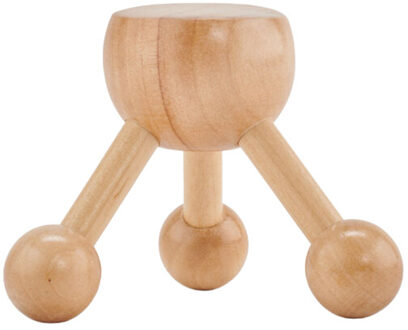 Assa wood handheld lichaamsmassager Bruin/groen - One size