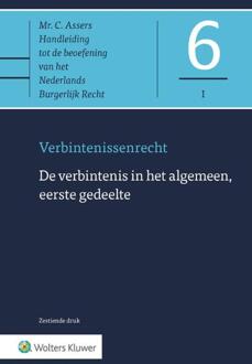 Asser-serie 6-I -   De verbintenis in het algemeen, eerste gedeelte