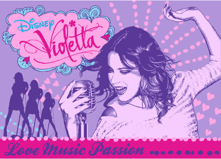 Associated Weavers Vloerkleed  Violetta Love music - 133x95 cm
