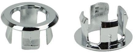 Assoeted Artistieke Sink Overloop Spare Cover Chrome Trim Badkamer Keramische Wastafel Badkamer Producten Case Cover