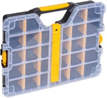 Assorimentsdozen met uitneembare verdelers Allit Zwart