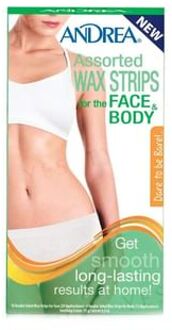 Assorted Wax Strips for the Face and Body 1 set