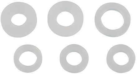 Assortiment krimpafdichting, siliconen, voor 3/8" 1/2" x 8/10/12 mm (6x) - 98697050