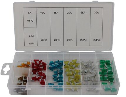 Assortiment Micro zekeringen 120 pcs FD1150
