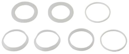 Assortiment sifonafdichtingen, siliconen, 1 1/2" x 40 mm, voor spoelbak (7x) - 98696910