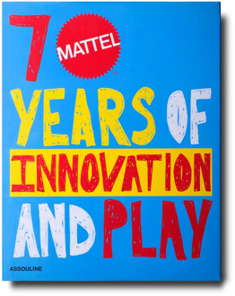 Assouline 70 Jaar Mattel Innovatie en Spel Assouline , Multicolor , Unisex - ONE Size